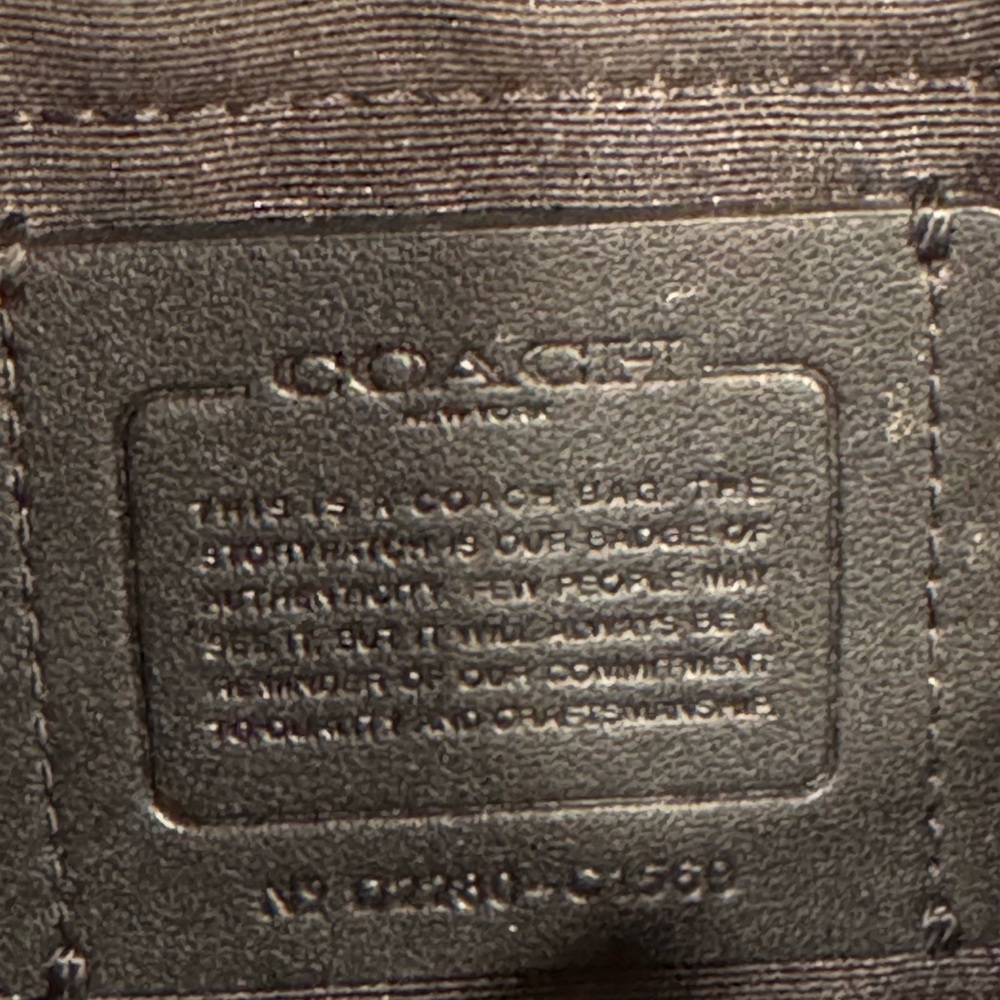 Coach Jes Quilted Crossbody, Black with gold hardware - Picture 10 of 11